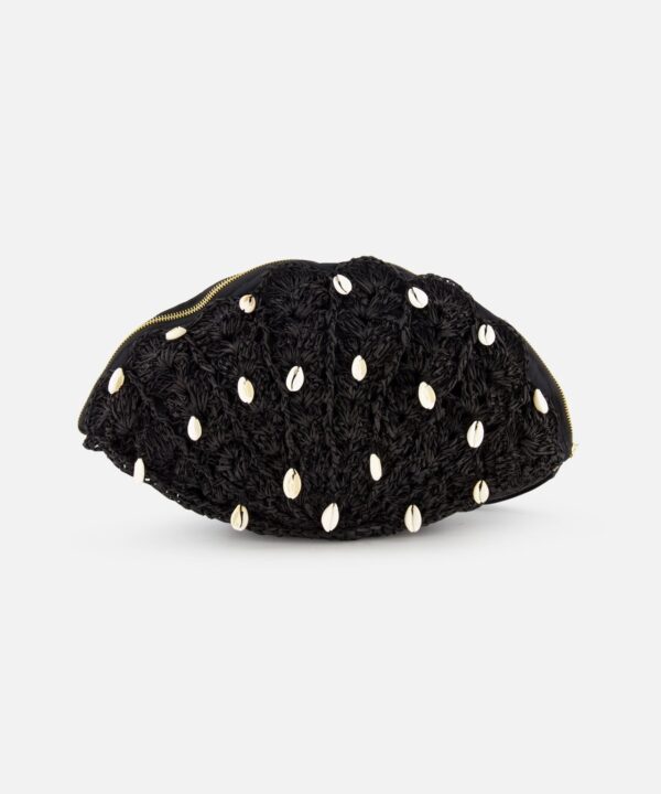 Seashell Embroidered Clutch - Image 3