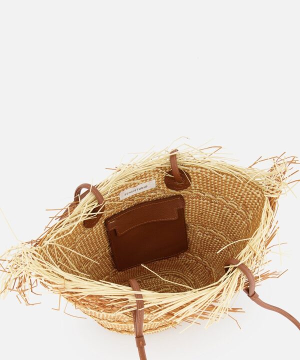 Textured Baby Basket Bag - Image 3