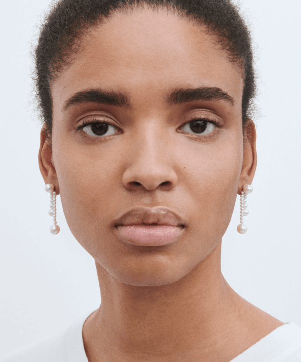 Alternative view of Ruban De Perle Earrings