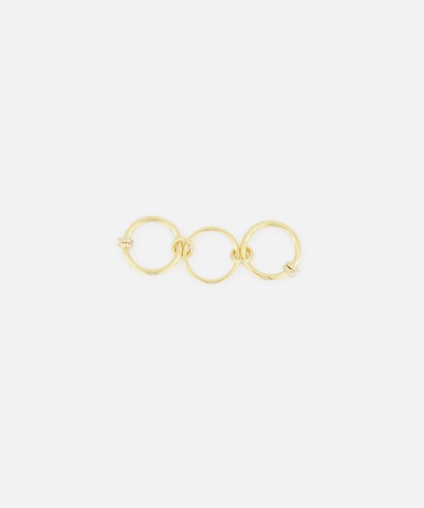 Alternative view of Jovie Double Pave Ring
