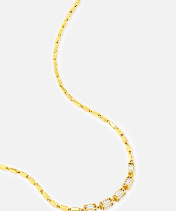 Small Block Necklace
