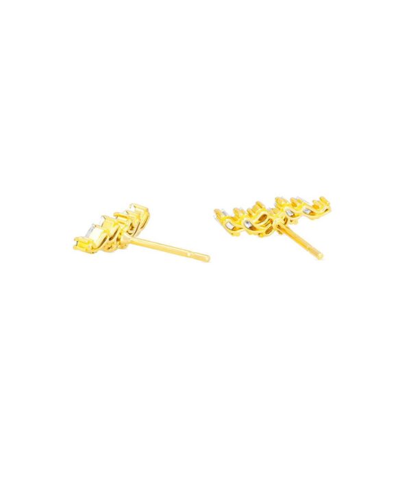 Classic Firework Stud Earrings - Image 3