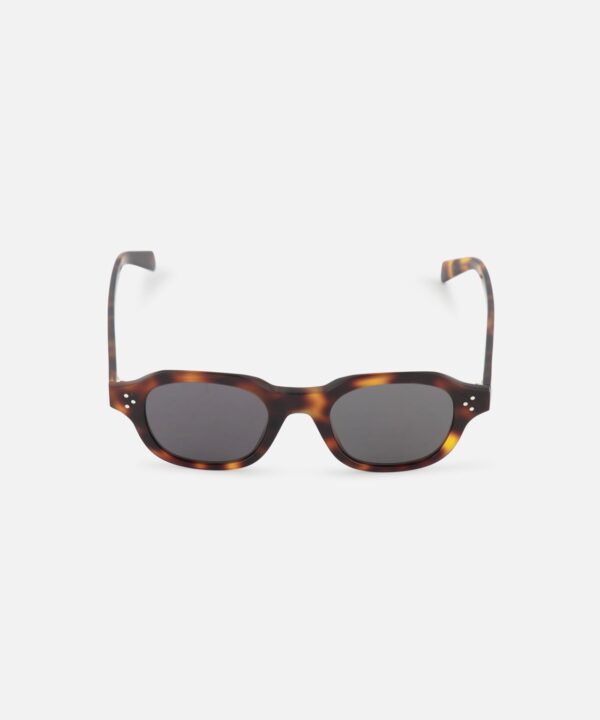 Celine Round Brown Tortoiseshell Sunglasses