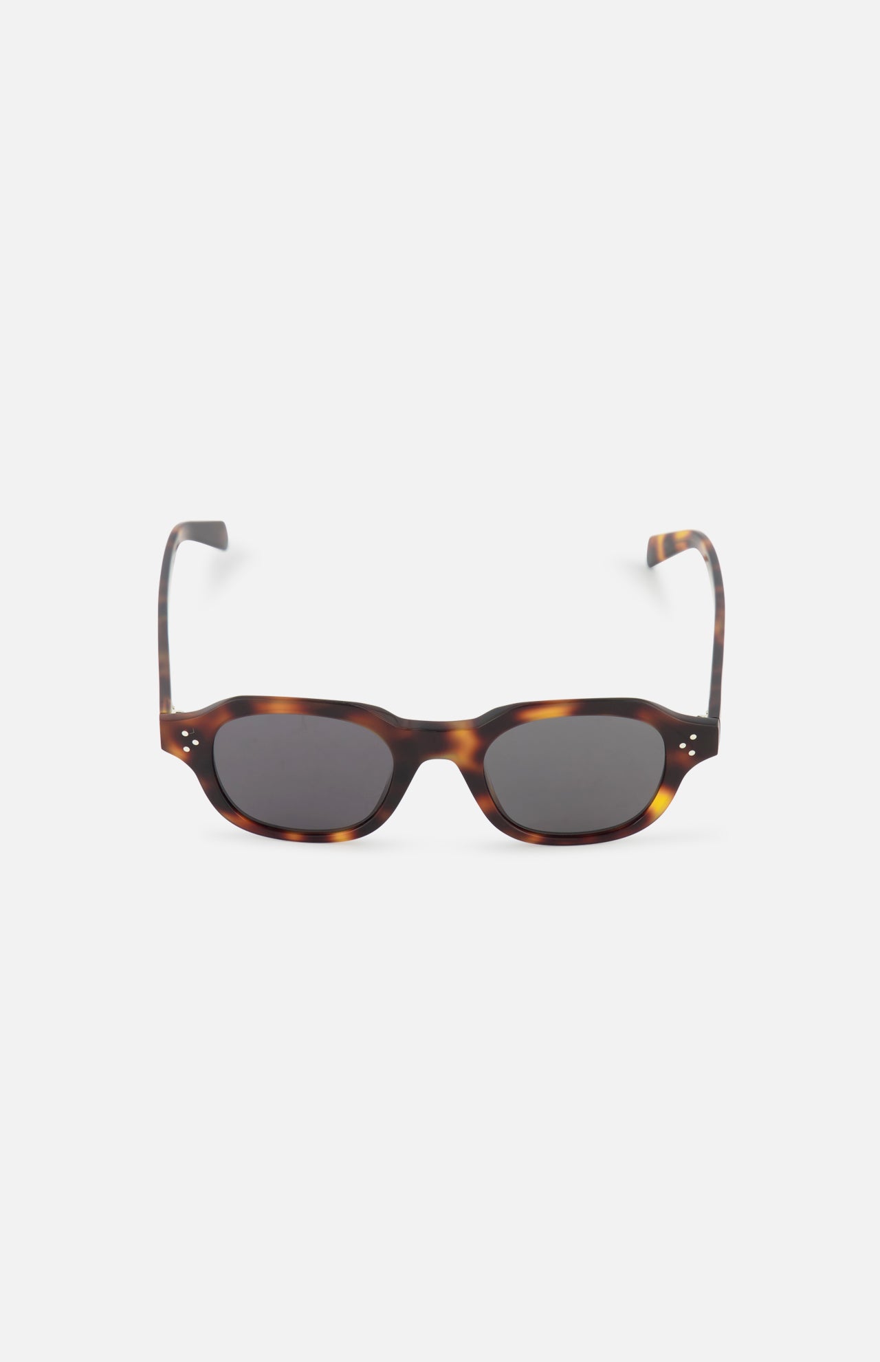Celine Round Brown Tortoiseshell Sunglasses