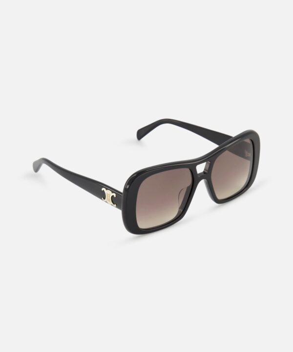 Alternative view of Celine Aviator Black Sunglasses