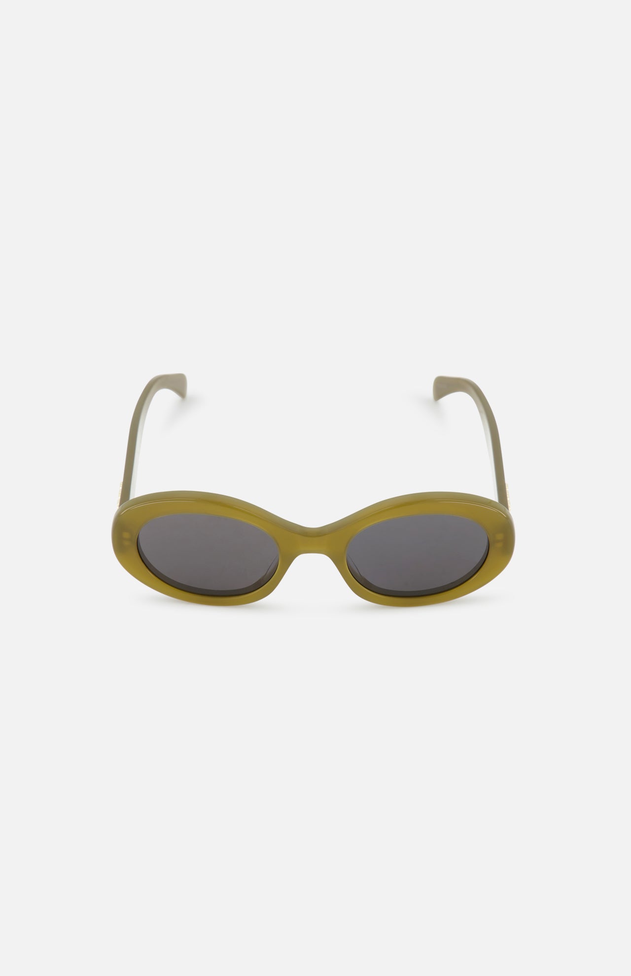 Celine Oval Green Sunglasses