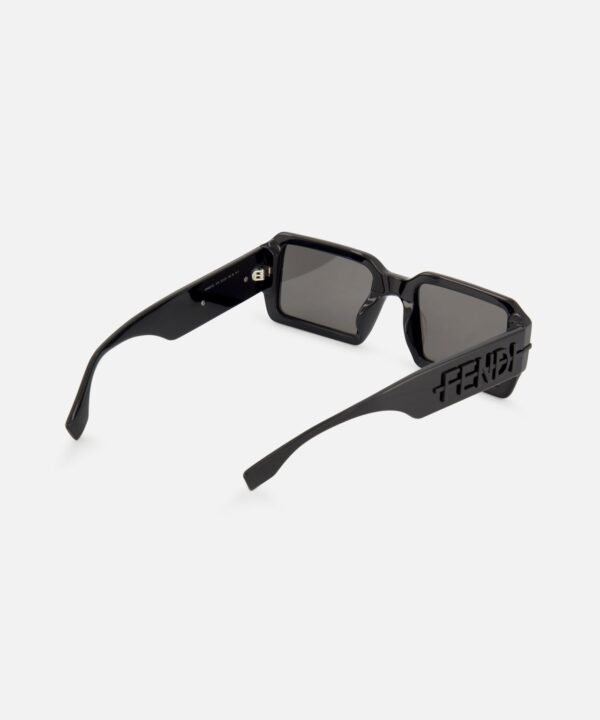 Fendi Rectangular Black Sunglasses - Image 3