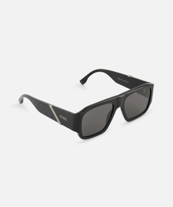 Alternative view of Fendi Square Black Sunglasses