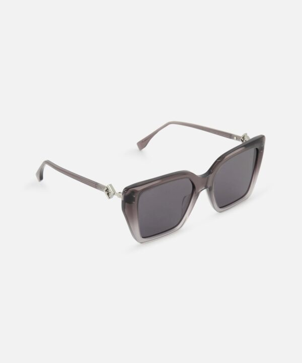 Alternative view of Fendi Square Grey Sunglasses