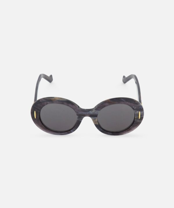 Loewe Round Grey-black Sunglasses