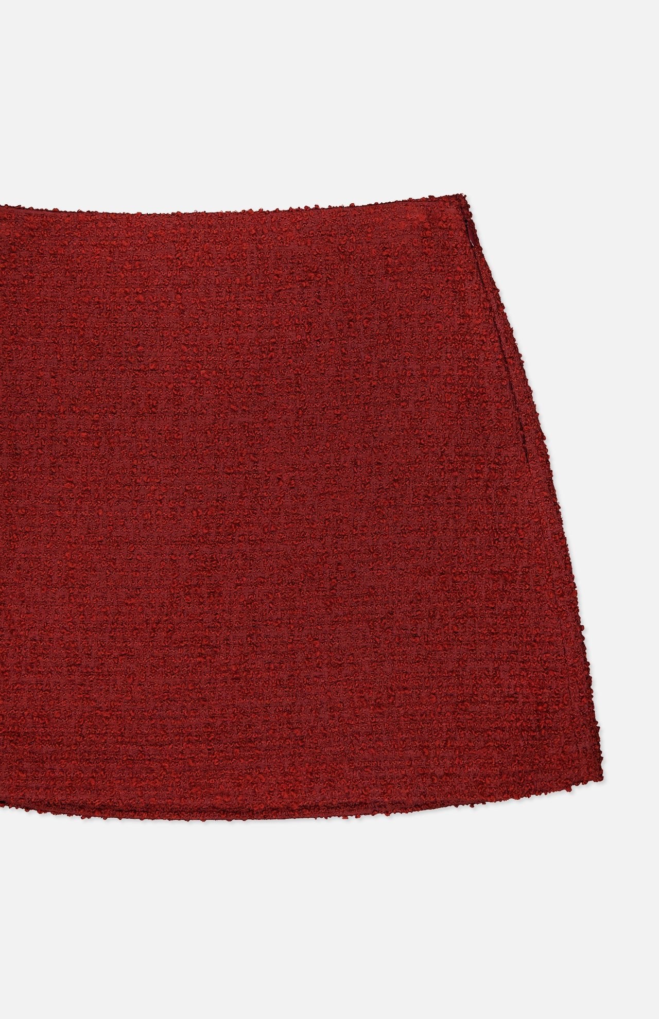 Clean Tweed Mini Skirt - Image 3