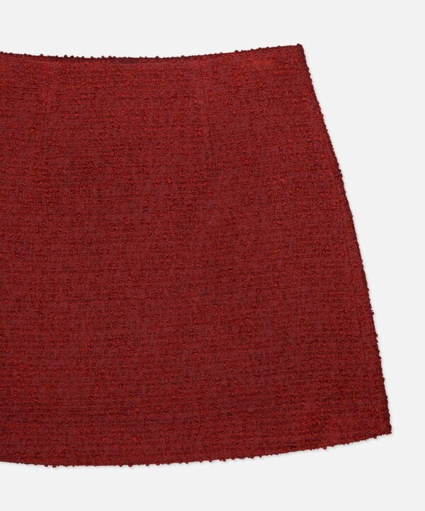 Clean Tweed Mini Skirt - Image 4