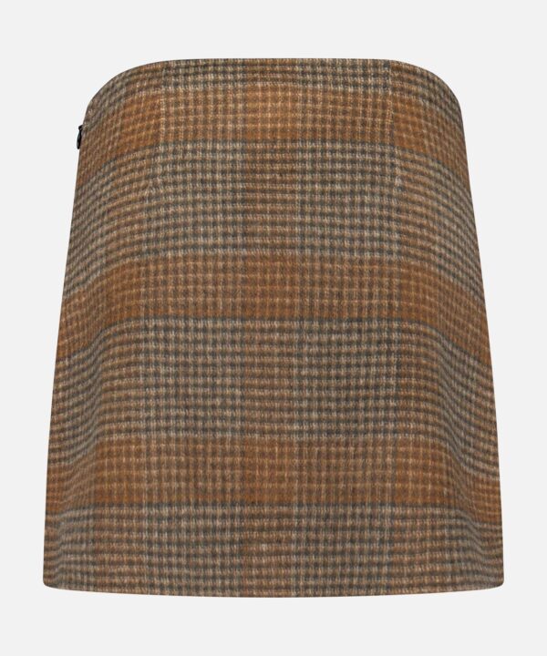 Clean Plaid Mini Skirt - Image 5