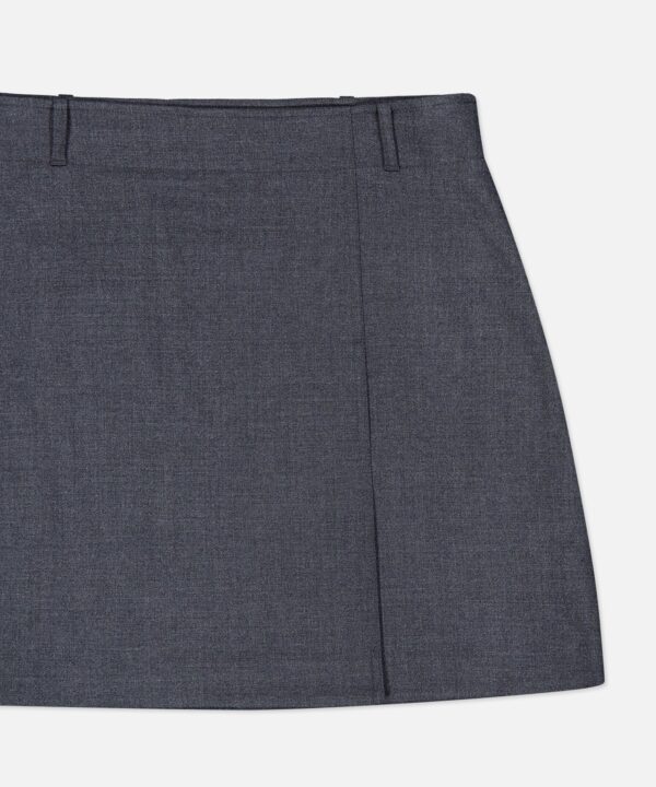 Aline Pleated Mini Skirt - Image 3