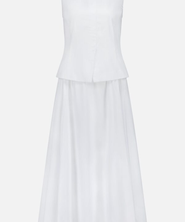 Boatneck Set Midi Dress