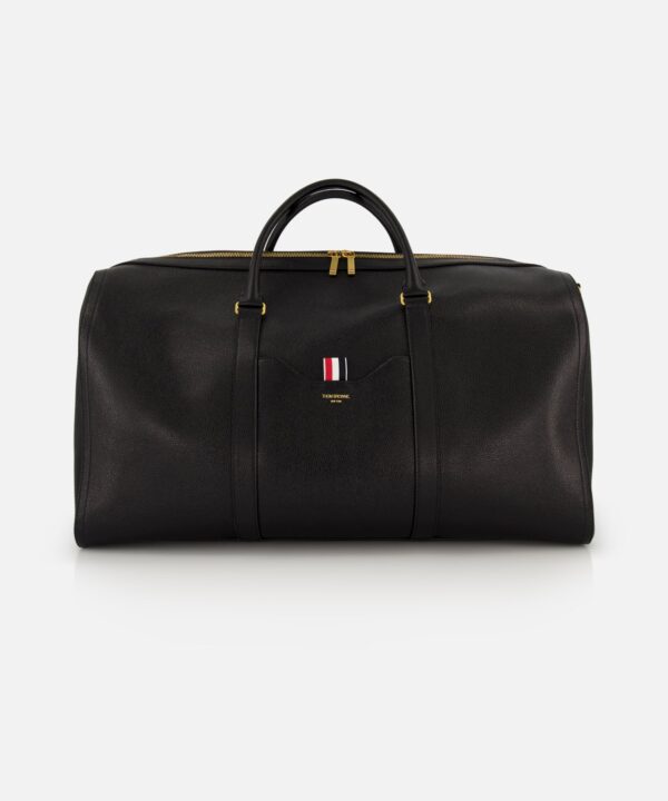 Thom Browne Pebble Grain Leather Duffle Bag
