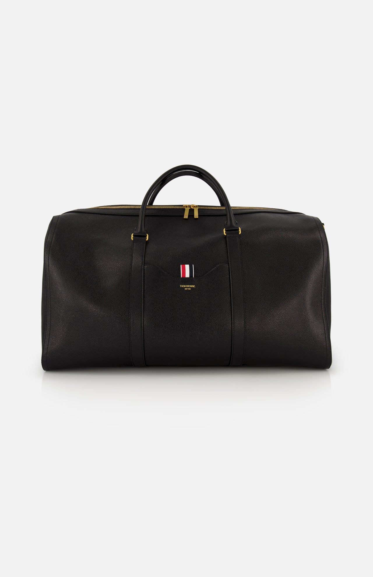 Thom Browne Pebble Grain Leather Duffle Bag