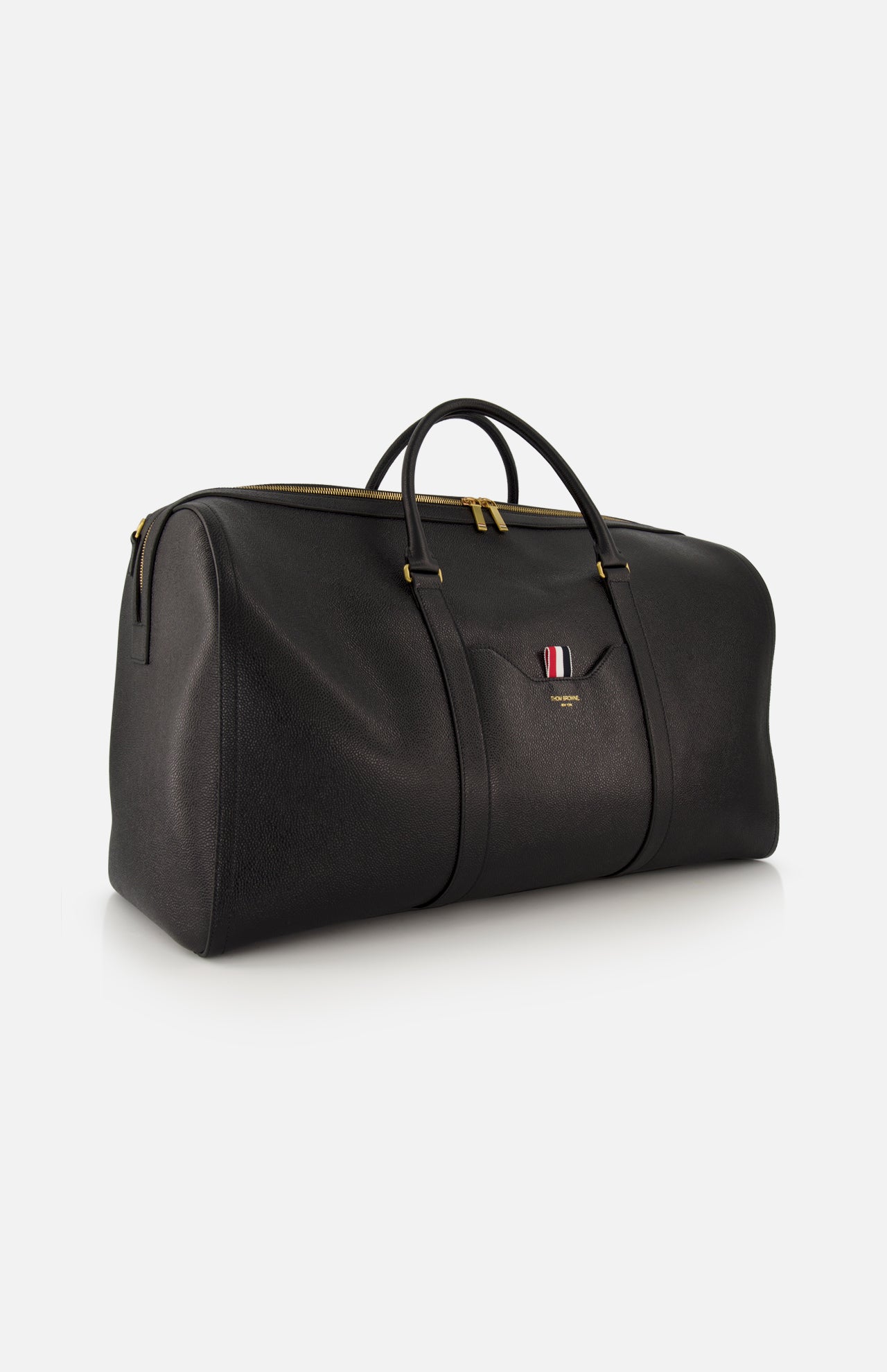 Thom Browne Pebble Grain Leather Duffle Bag - Image 2