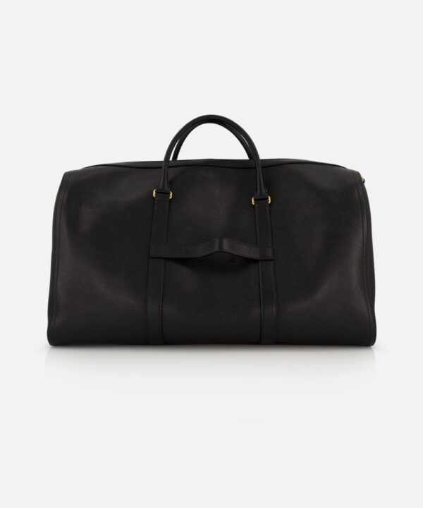 Thom Browne Pebble Grain Leather Duffle Bag - Image 3