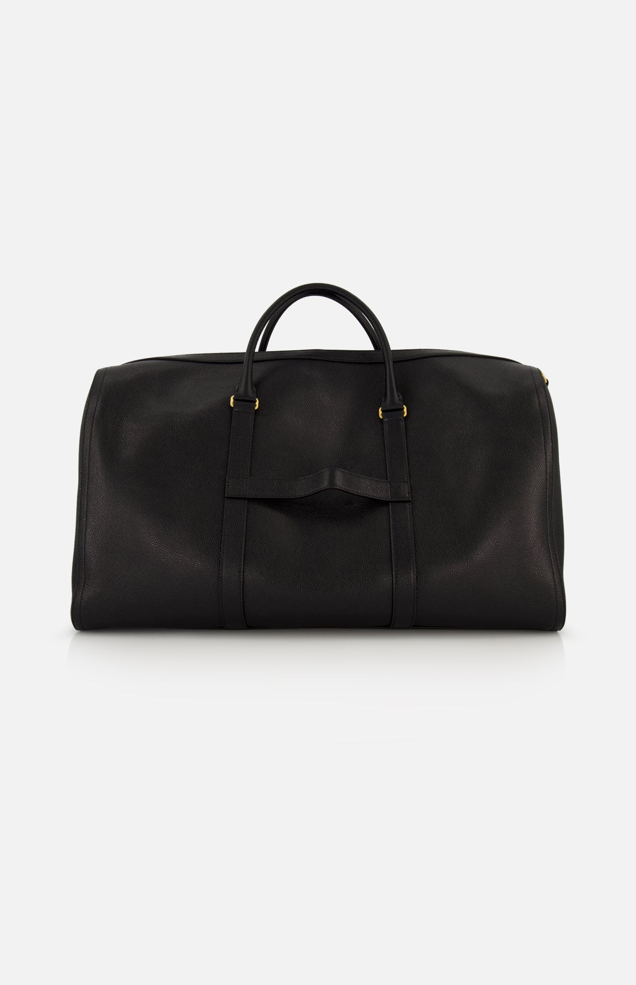 Thom Browne Pebble Grain Leather Duffle Bag - Image 3
