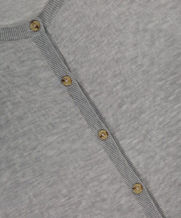 Alternative view of Fine Knit Side Slit Cardigan