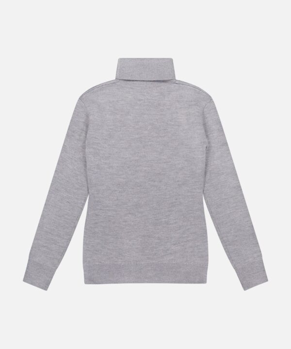 High-Neck Double Knit Sweater - Image 3