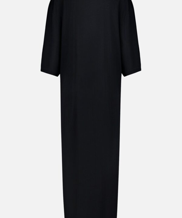 Merino Knit T-shirt Dress - Image 3