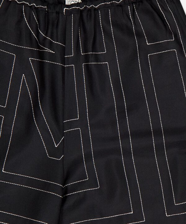 Monogram Silk PJ Pant - Image 3