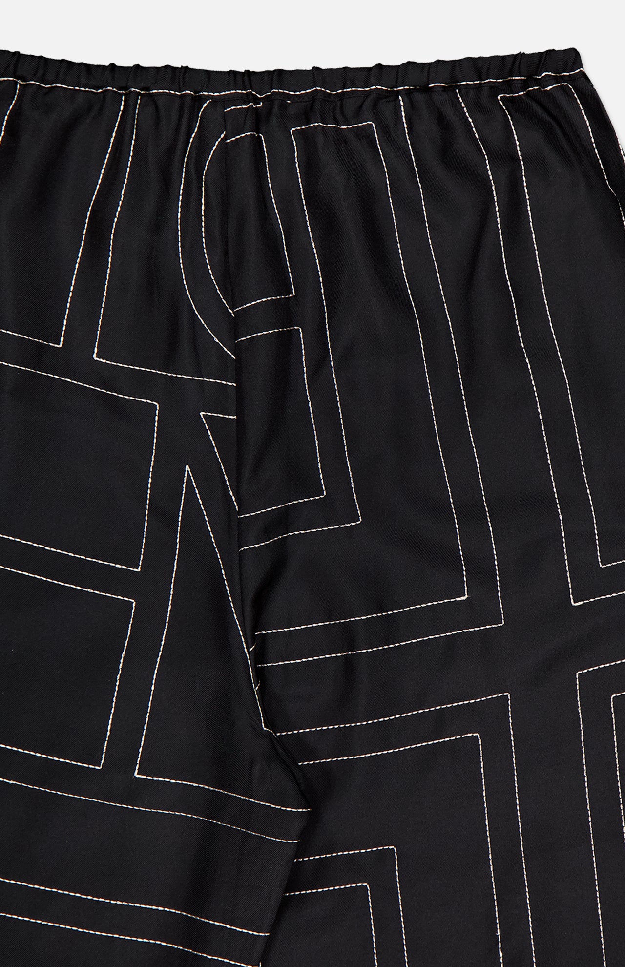 Monogram Silk PJ Pant - Image 4