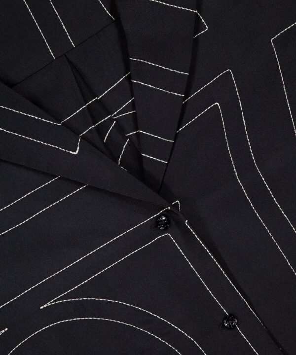 Alternative view of Monogram Silk PJ Top