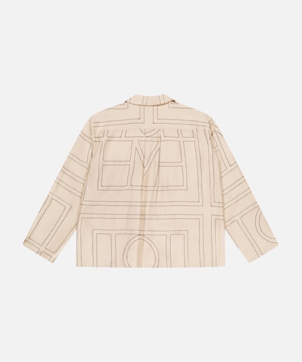 Monogram Silk PJ Top - Image 3