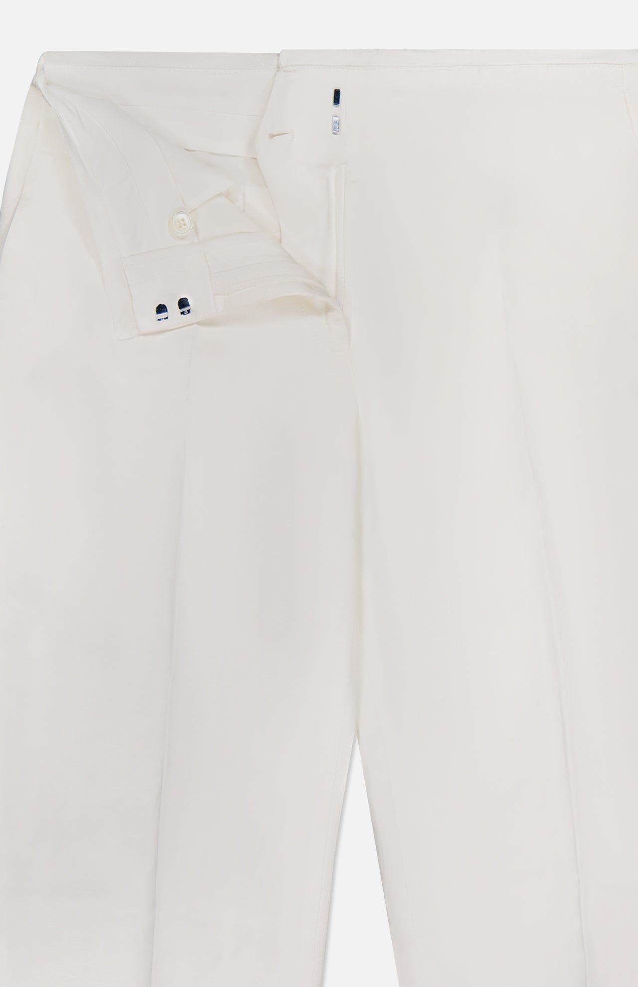 Easy Raw Edge Trouser Pants - Image 3