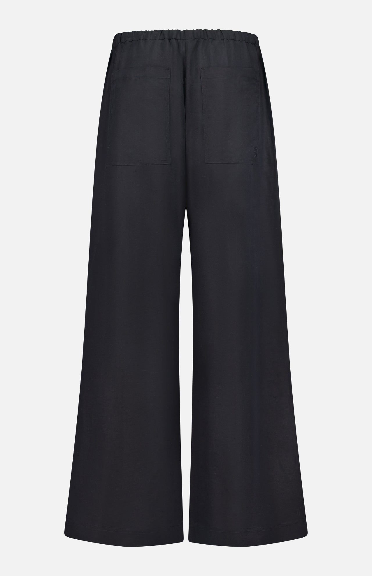 Fluid Drawstring Trouser Pants - Image 5