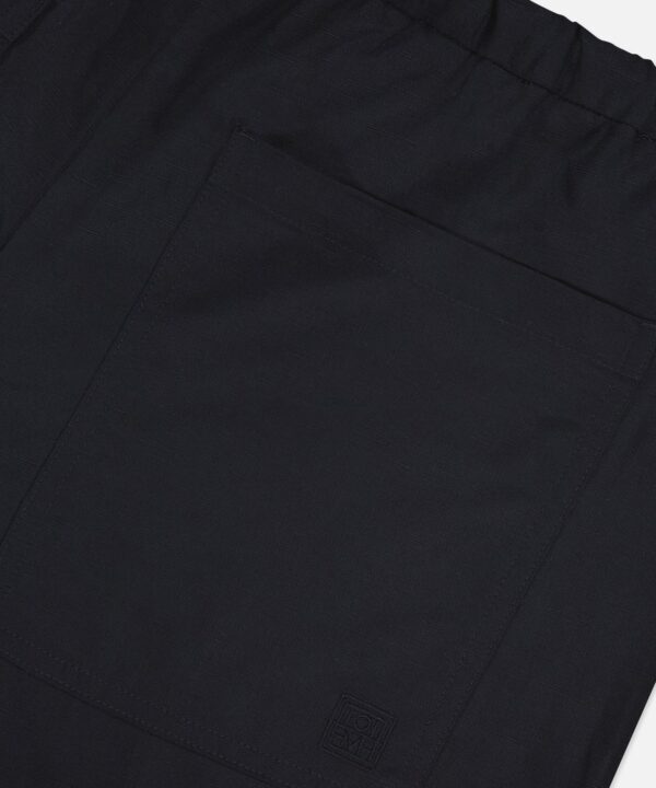 Fluid Drawstring Trouser Pants - Image 4