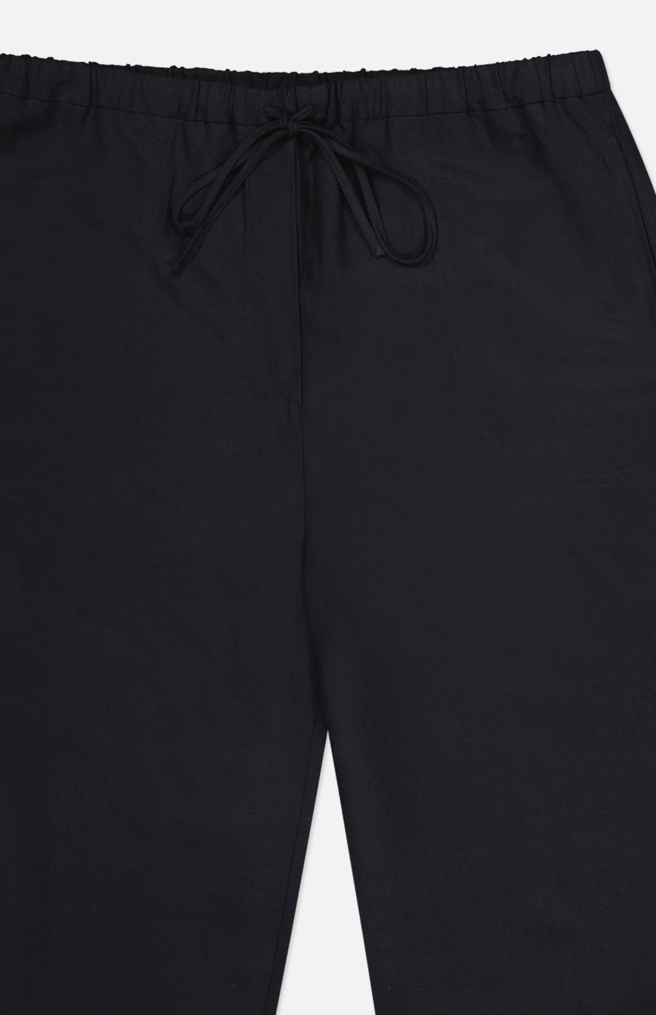 Fluid Drawstring Trouser Pants - Image 3