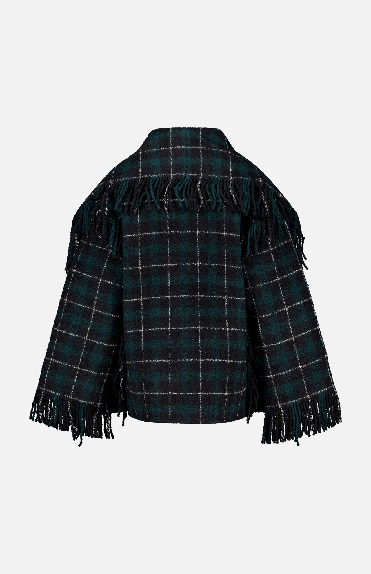 Fringed Scarf Jacket - Image 3