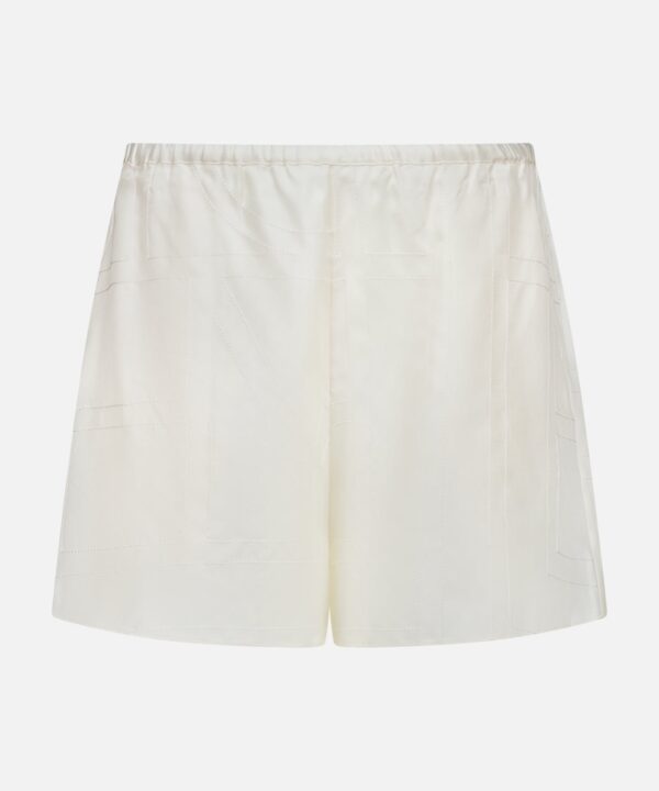 Monogram Silk PJ Shorts