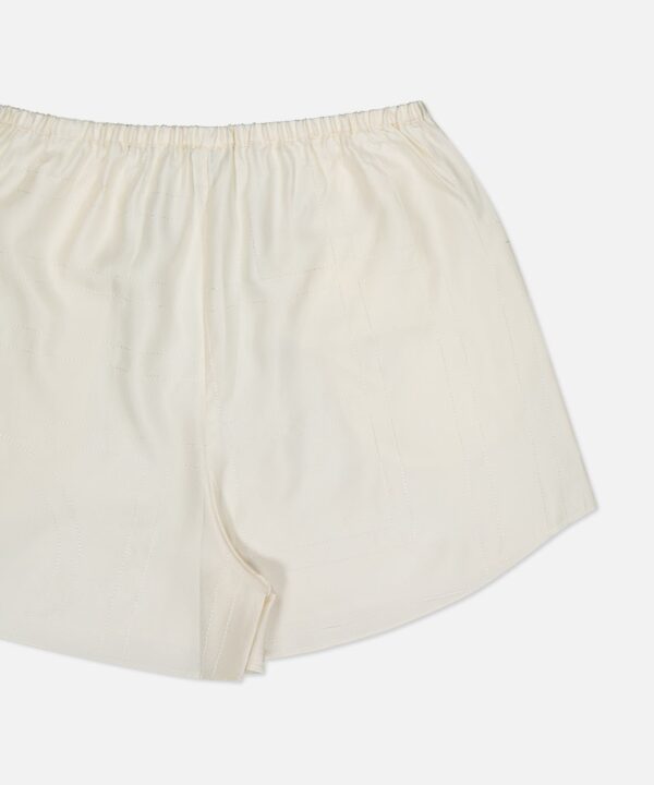 Monogram Silk PJ Shorts - Image 4