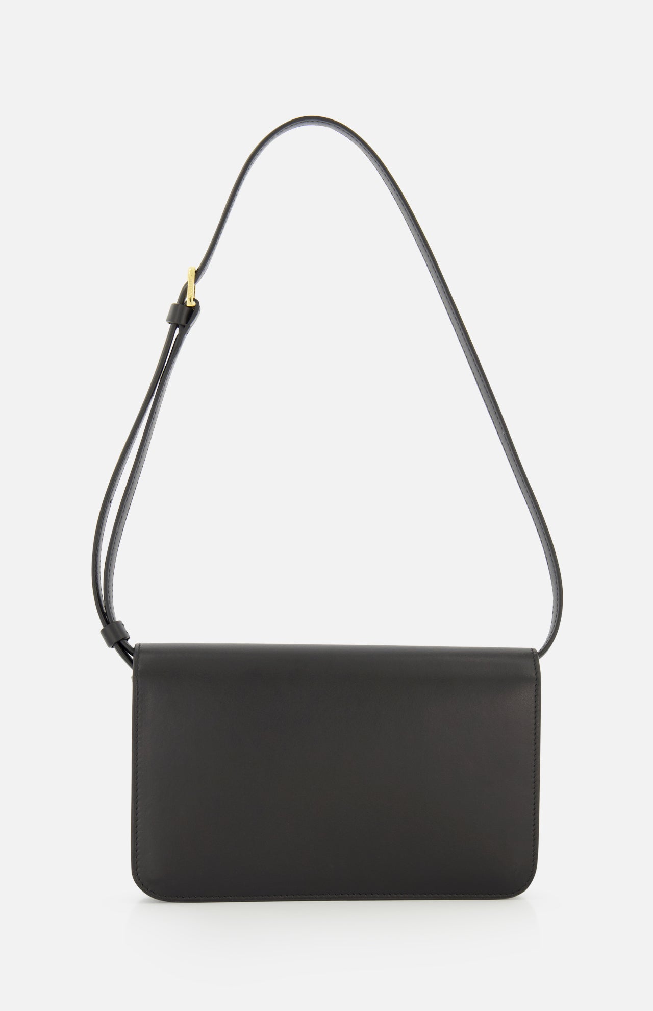 Toteme T-Lock Leather Crossbody Bag - Image 3