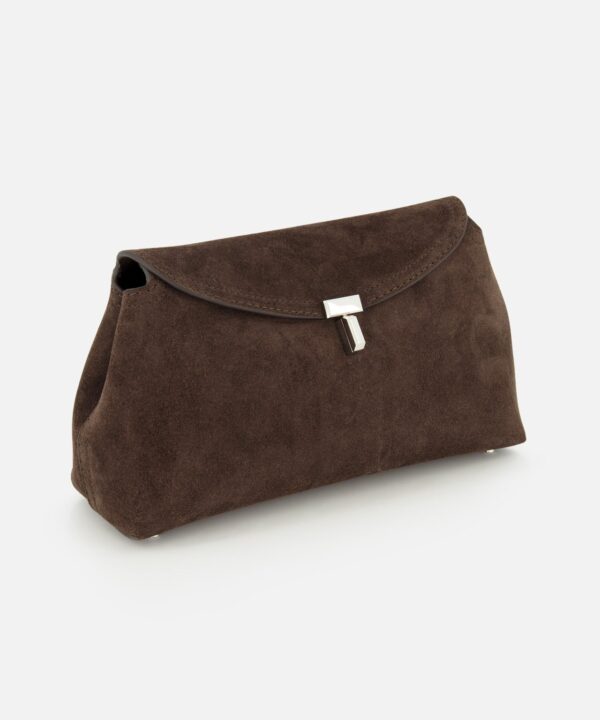 Alternative view of Toteme T-Lock Suede Clutch