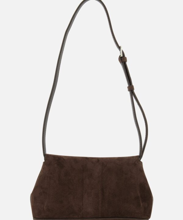 Toteme T-Lock Suede Clutch - Image 3