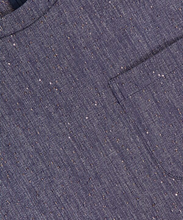 Alternative view of Ex Cropped Sequin Denim T Shirt