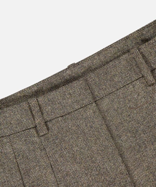 Alternative view of Avery Herringbone Wide Leg Trouser