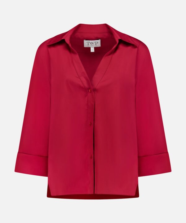 Deep V Relaxed Shirt