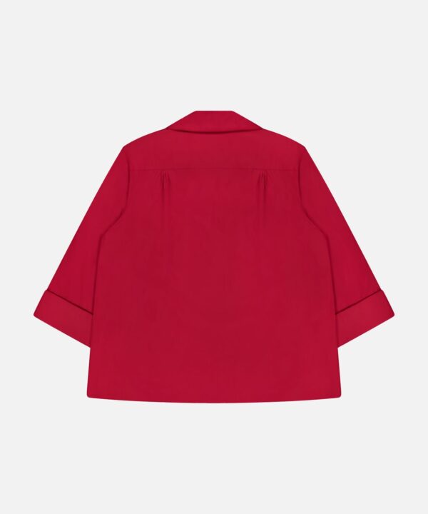 Deep V Relaxed Shirt - Image 3
