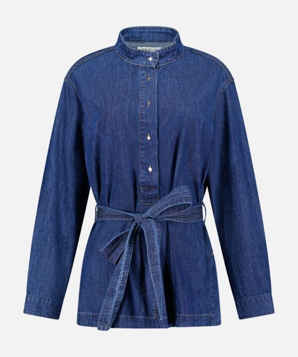 Denim Tamzin Wrap Shirt
