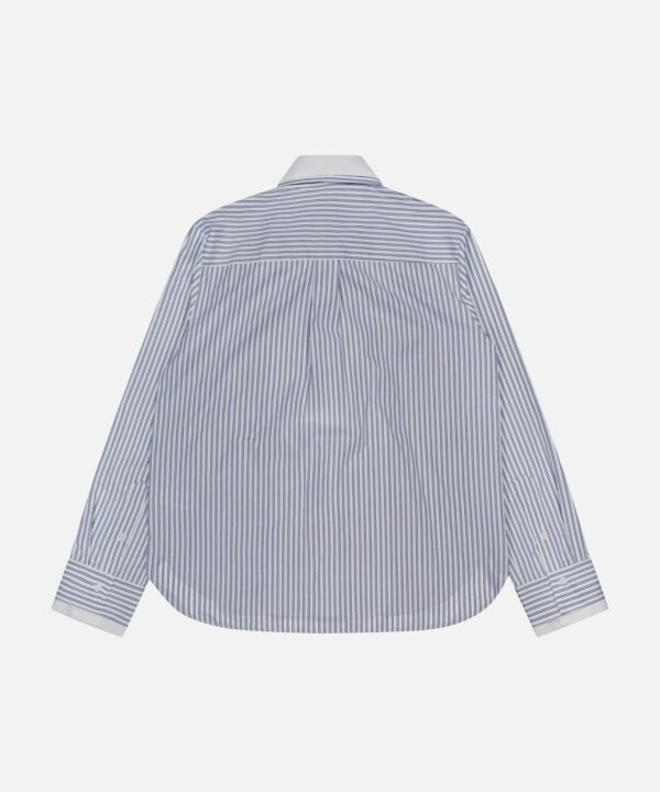 Double Layer Boyfriend Shirt - Image 3