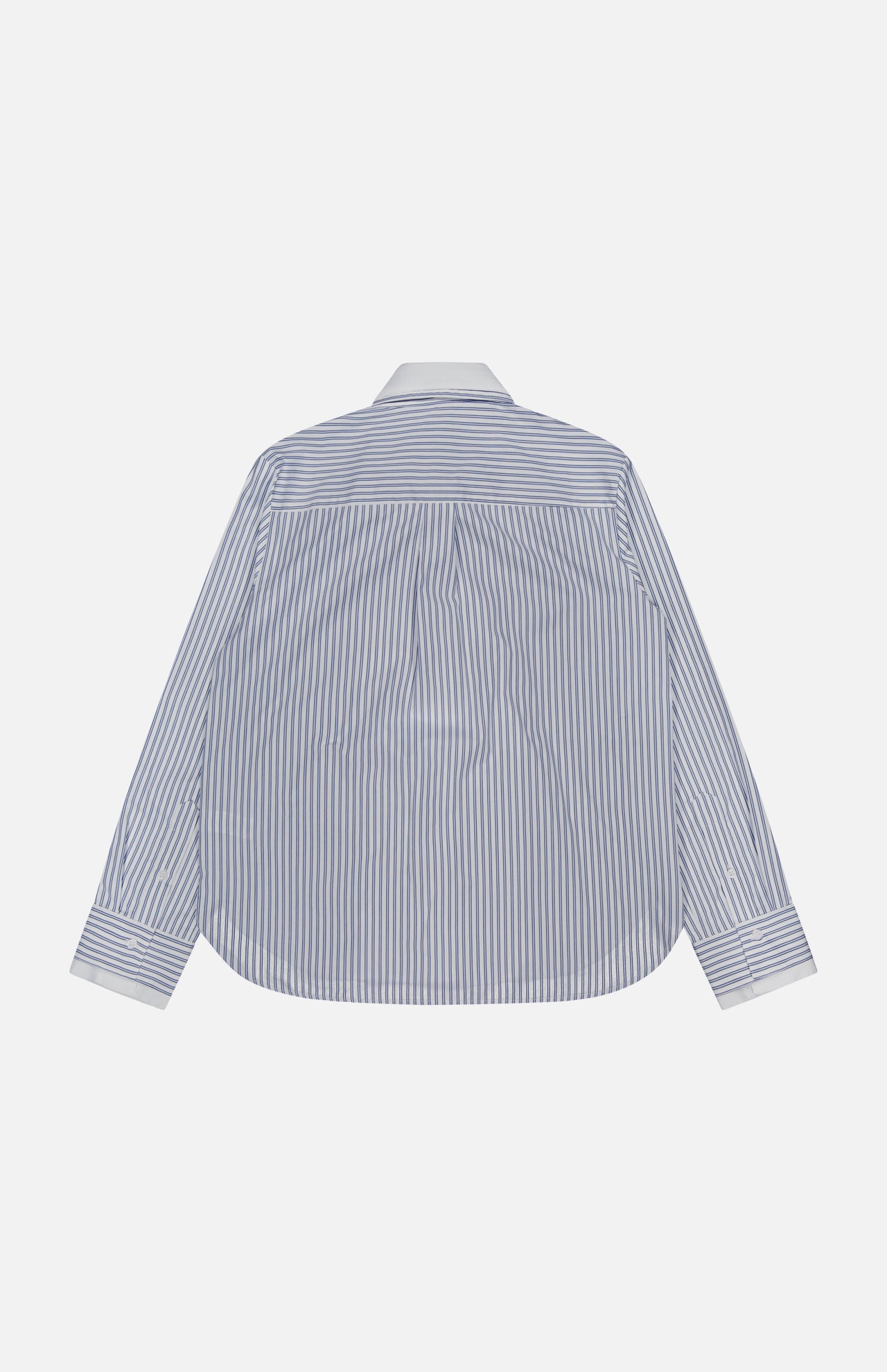 Double Layer Boyfriend Shirt - Image 3
