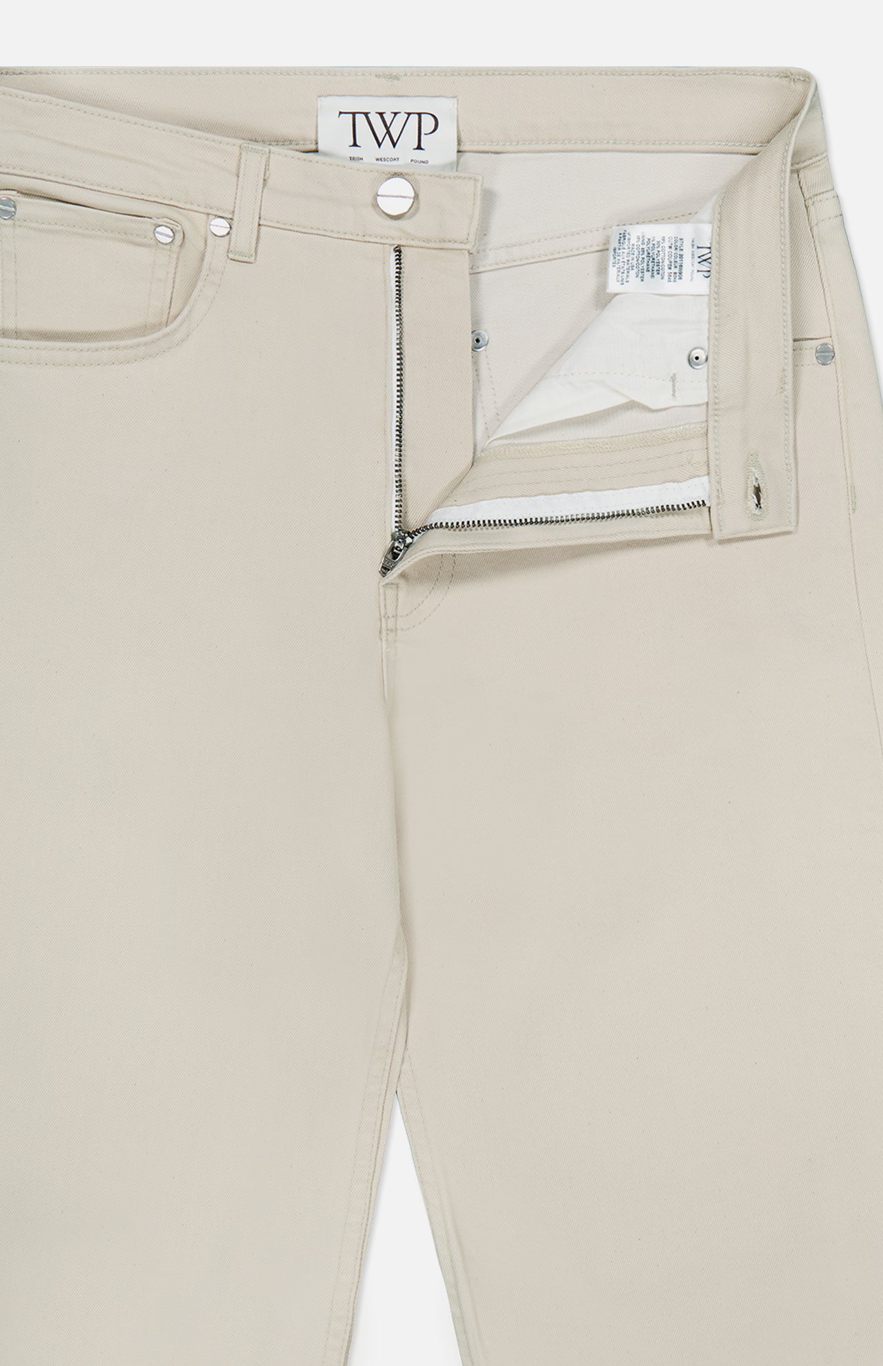 Kent St Pant in Bone - Image 3