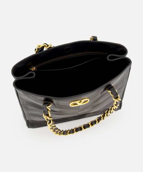 Valentino Garavani Laseine Chevron Tote Bag - Image 3